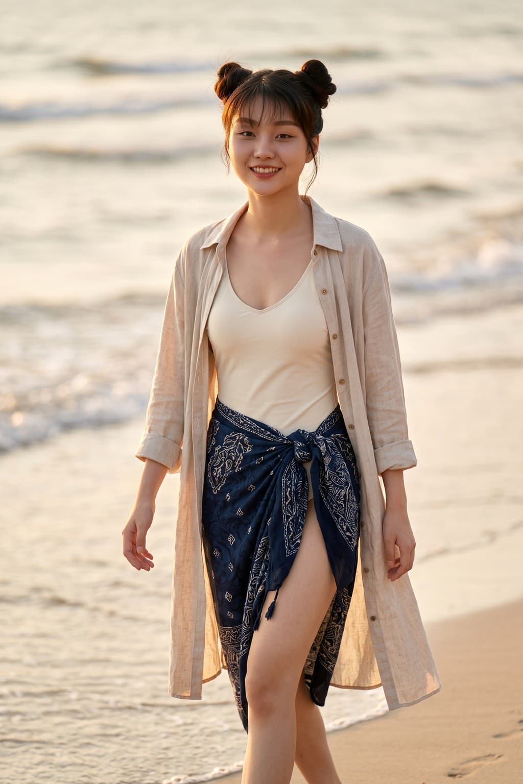ตัวอย่างธีม Beach Sunset
