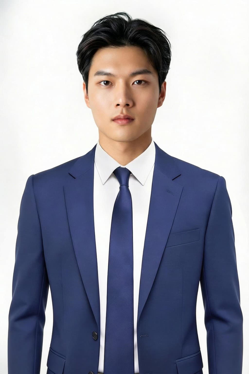 ตัวอย่างธีม Blue Suit Men