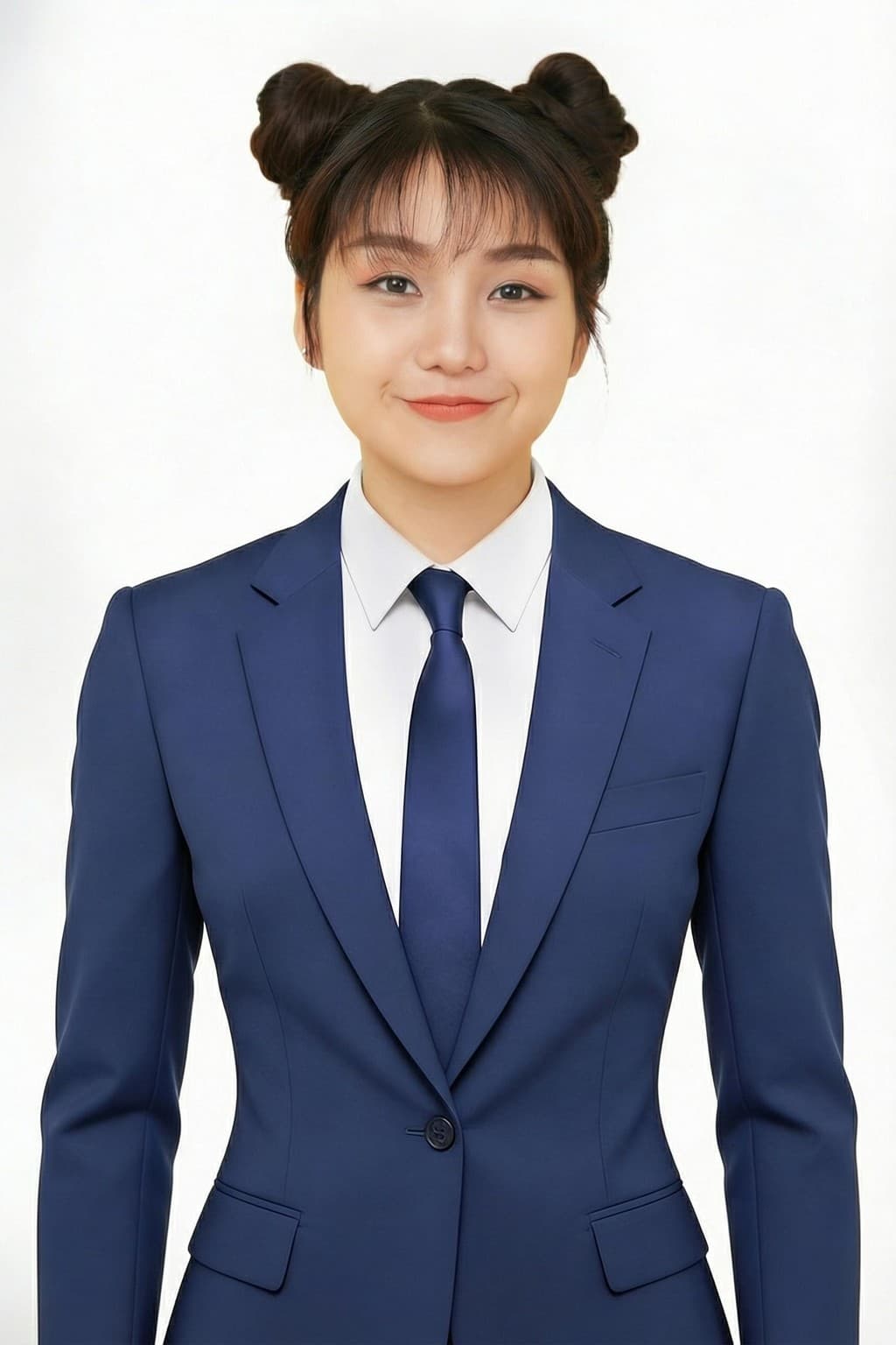 ตัวอย่างธีม Blue Suit Women