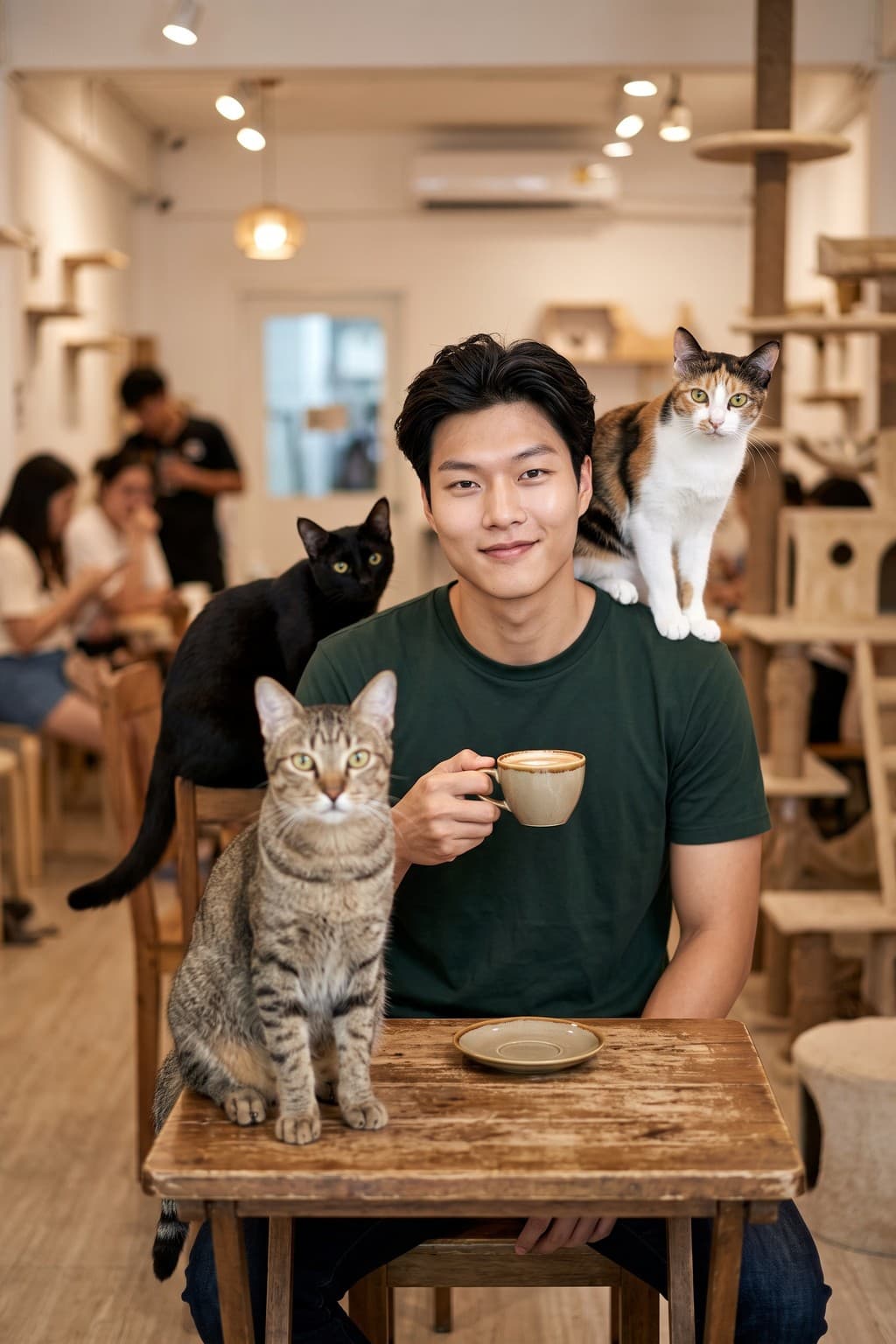 ตัวอย่างธีม Cat Cafe