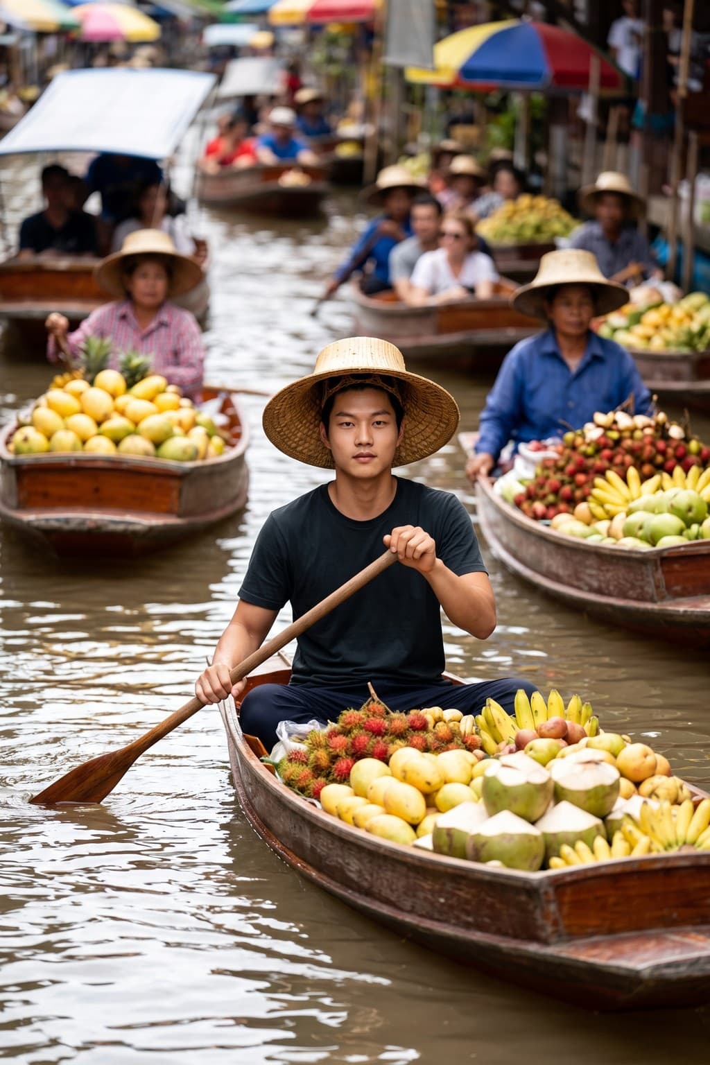 ตัวอย่างธีม Floating Market