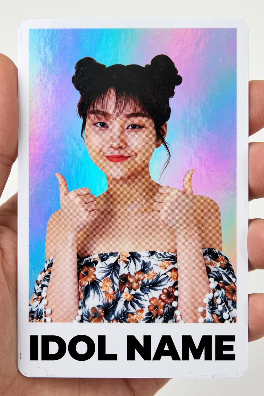 ตัวอย่างธีม Idol Card