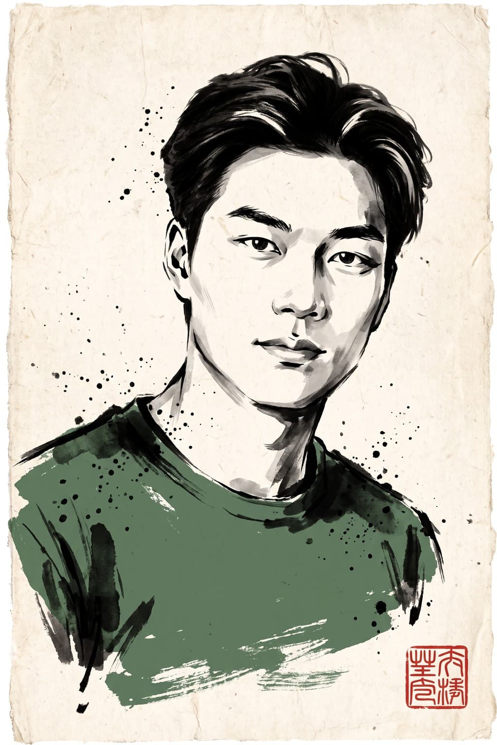 ตัวอย่างธีม Ink And Wash