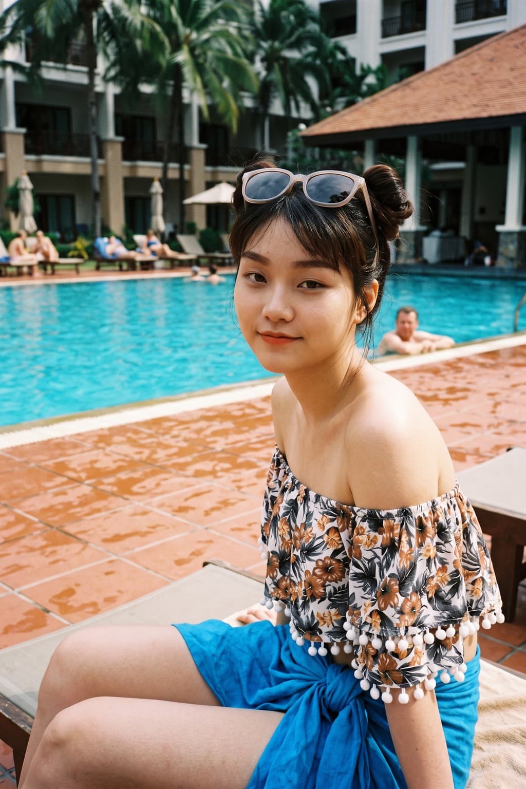 ตัวอย่างธีม Poolside Lounger
