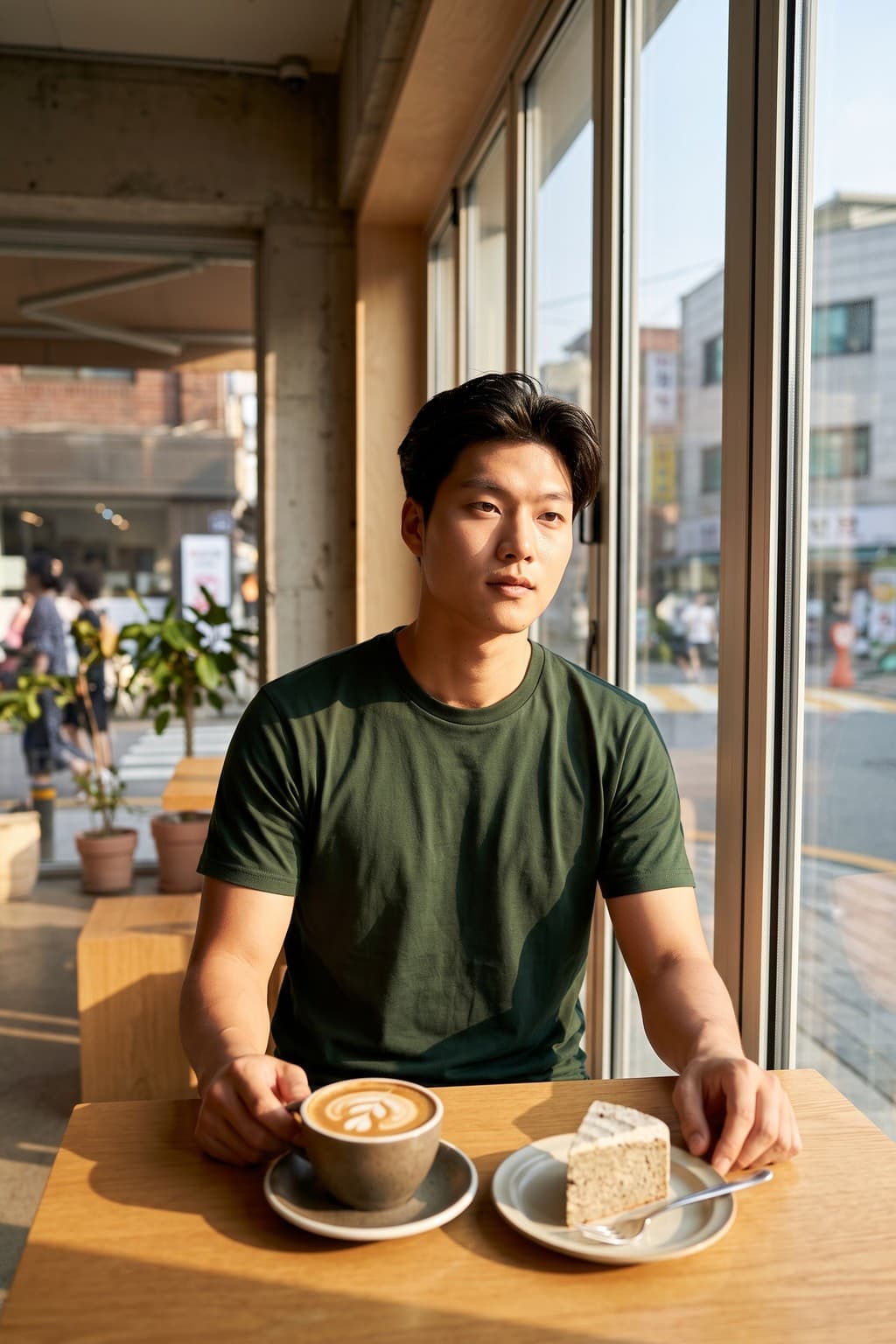 ตัวอย่างธีม Seoul Cafe