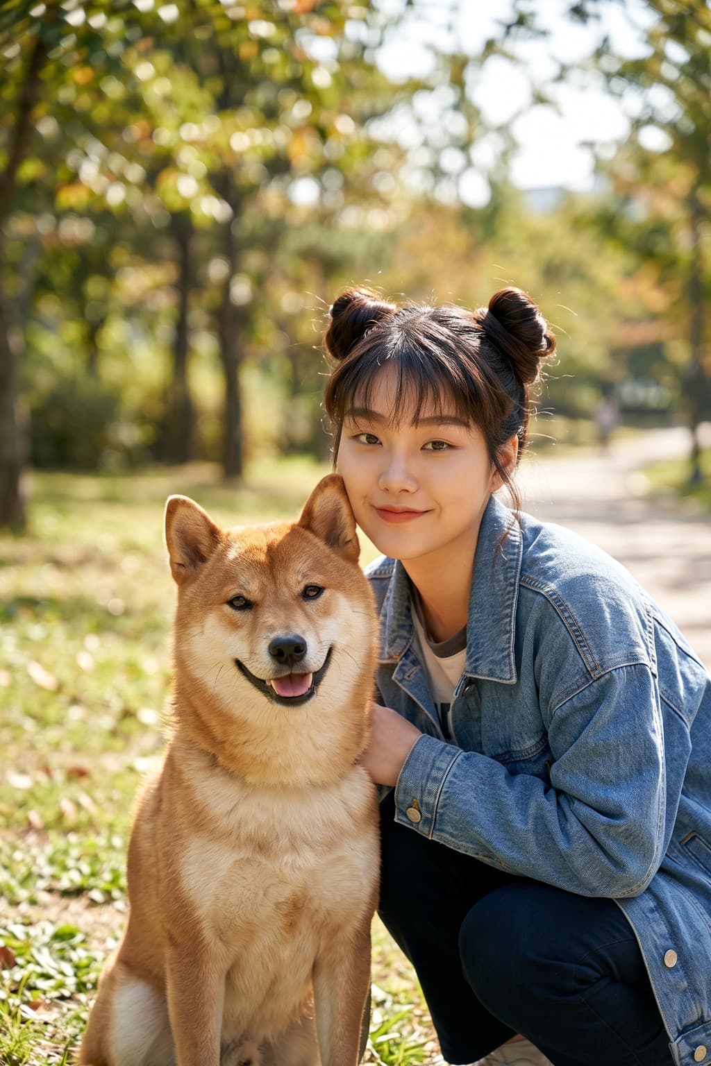 ตัวอย่างธีม Shiba Selfie