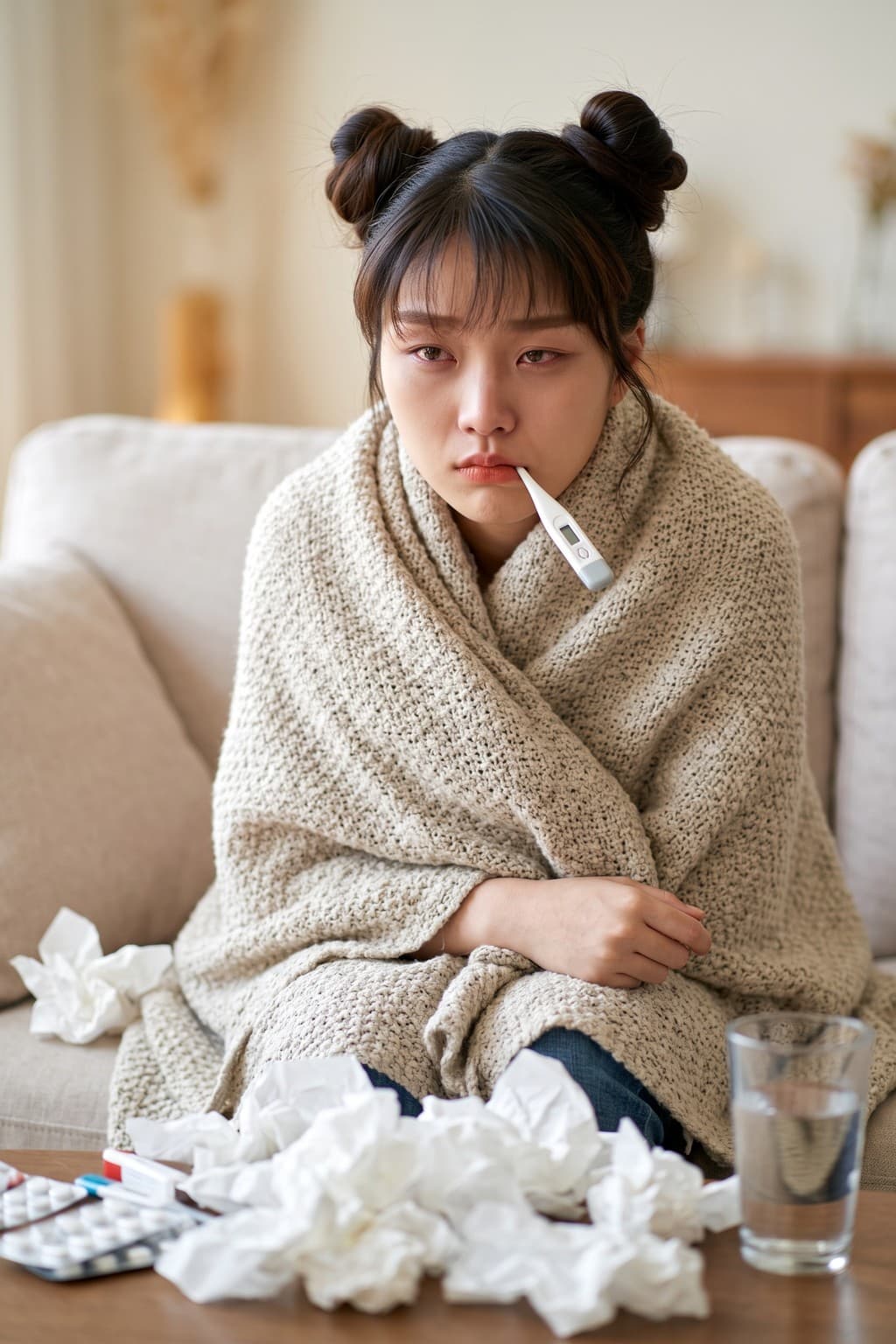 ตัวอย่างธีม Sick Day