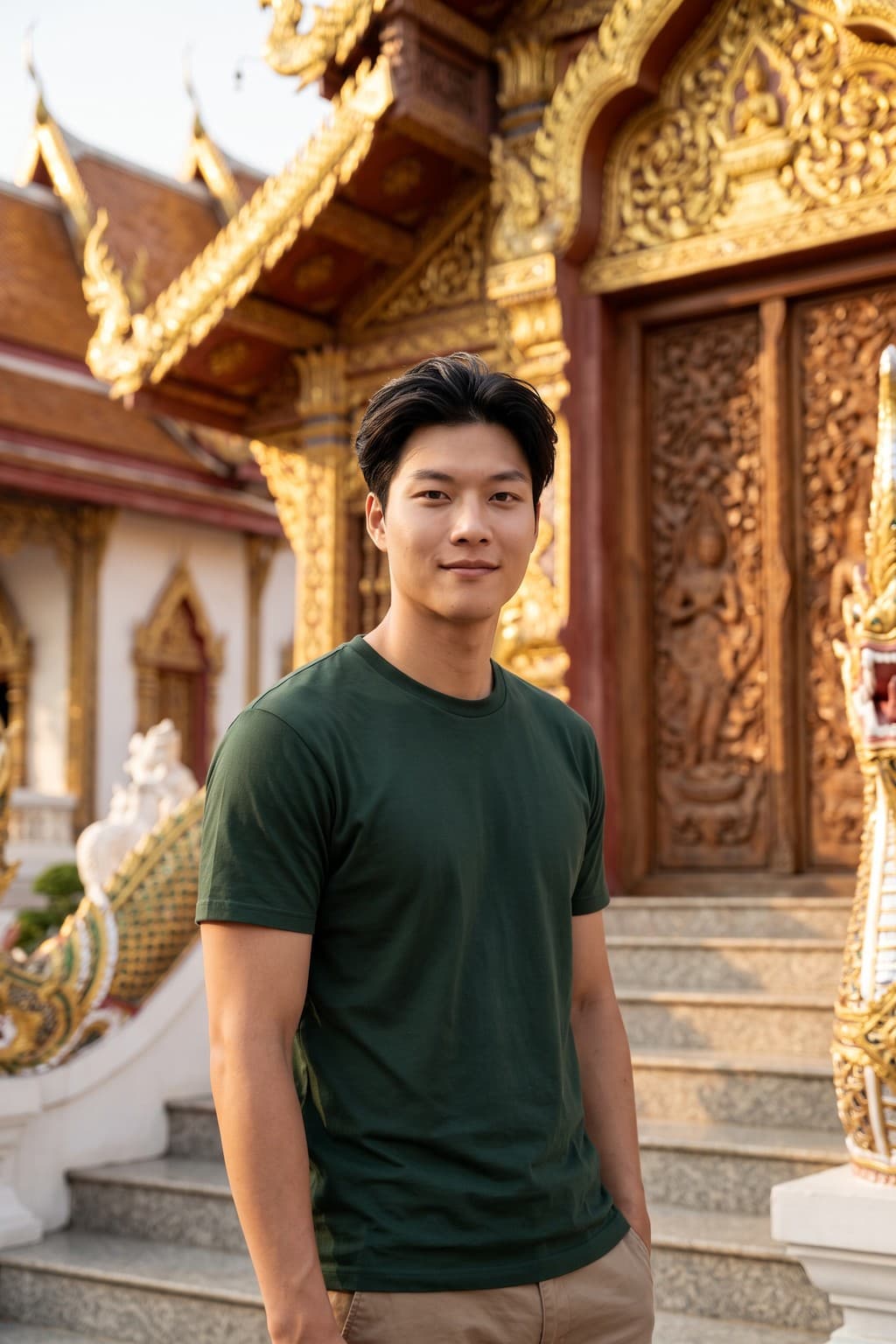 ตัวอย่างธีม Temple Steps
