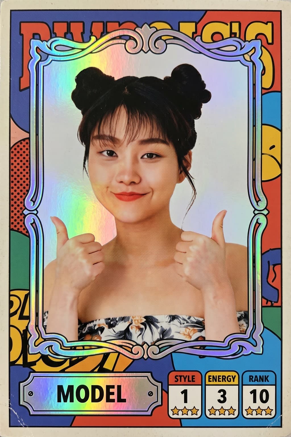 ตัวอย่างธีม Trading Card