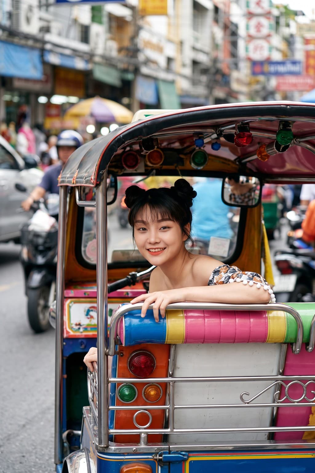 ตัวอย่างธีม Tuk-Tuk Driver