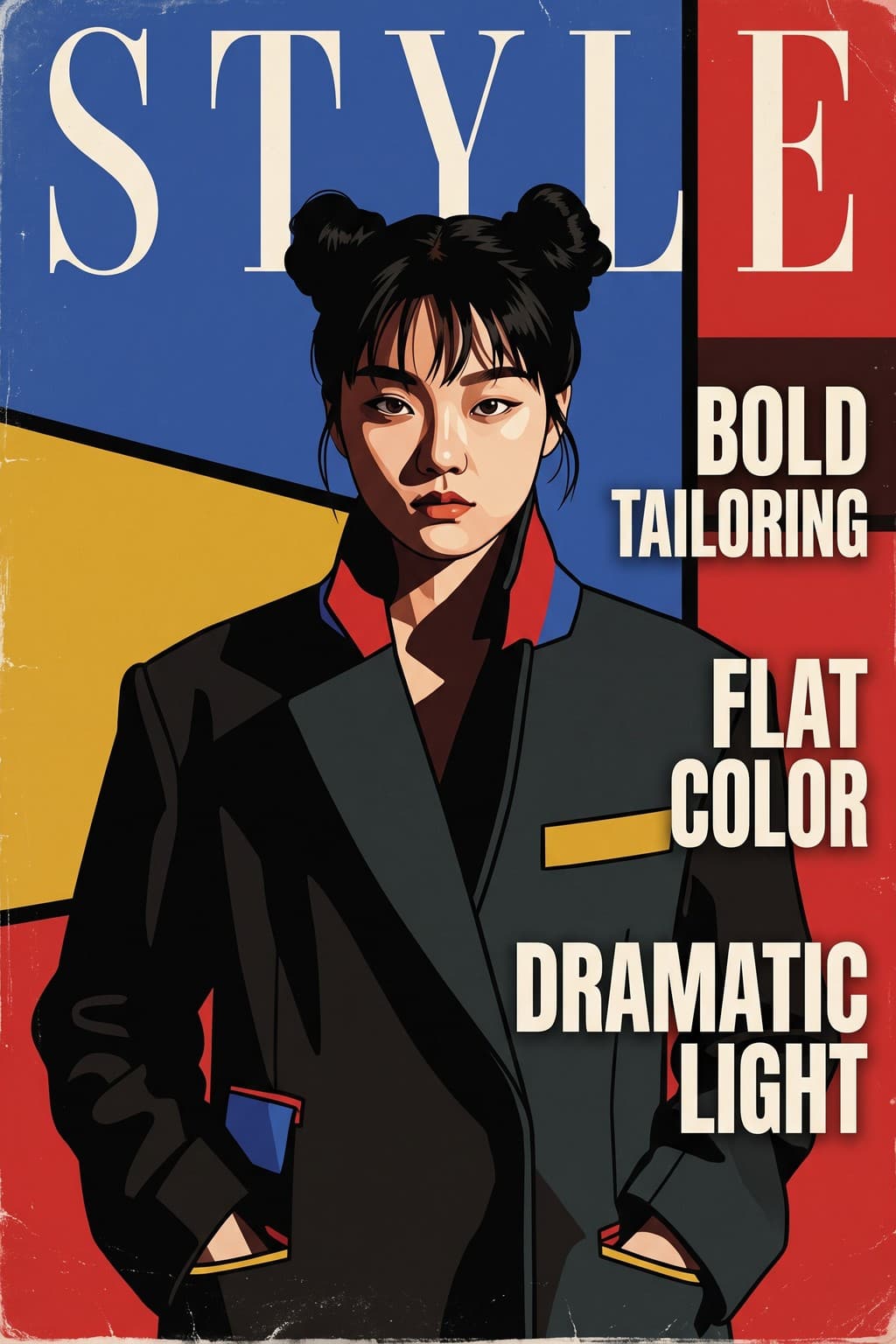 ตัวอย่างธีม Vogue Cover