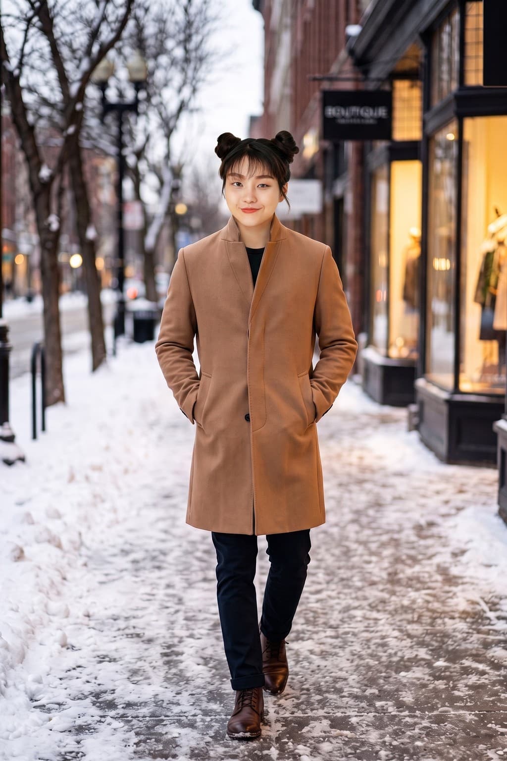 ตัวอย่างธีม Winter Coat