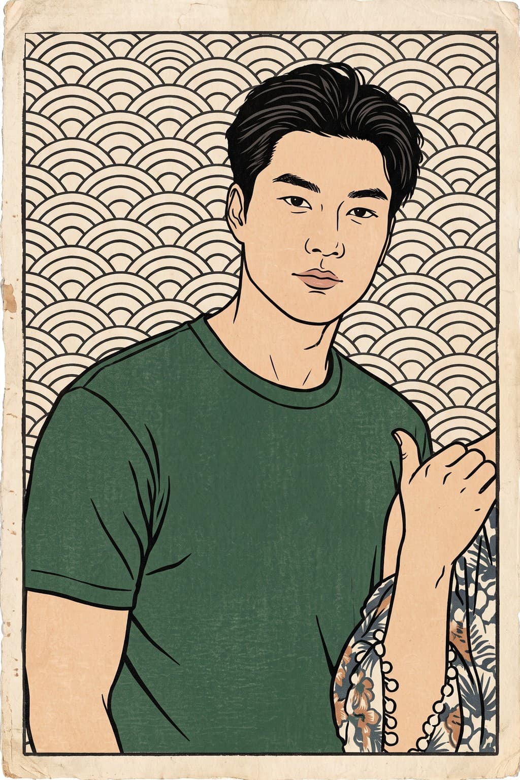 ตัวอย่างธีม Woodblock